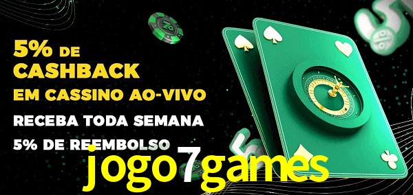 Promoções do cassino ao Vivo jogo7games